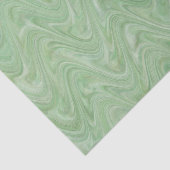 Groen marmerpatroon tissuepapier (Detail)