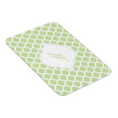 Groen Marokkaans Patroon met Monogram Magneten (Rechterzijde)