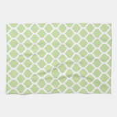 Groen Marokkaans Pattern Kitchen Towels Theedoek (Horizontaal)