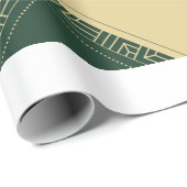 Groen mat inpakpapier (Rol Hoek)