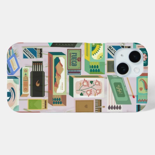 Groen Matchbox telefoonhoesje Case-Mate iPhone Case (Achterkant (horizontaal))