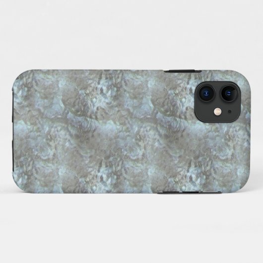 groen matglas Case-Mate iPhone case (Achterkant (horizontaal))