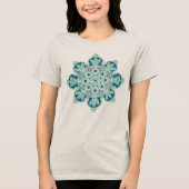 Groen medaillon T- Shirt (Voorkant)
