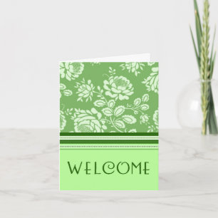 Groen Medewerker Welkom bij de Team Kaart