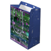 Groen Medium Cadeauzakje (Achterkant Gekanteld)