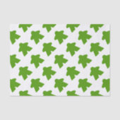 Groen meepelbord Game Piece Tissuepapier (Voorkant)