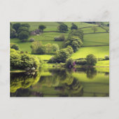 Groen meer briefkaart (Voorkant)