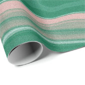 Groen meer inpakpapier | Luxe bruiloften (Rol Hoek)