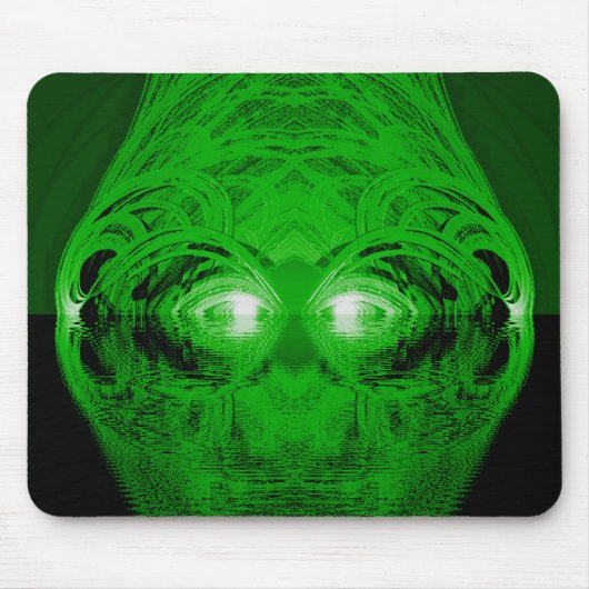 Groen meerwezen muismat (Voorkant)
