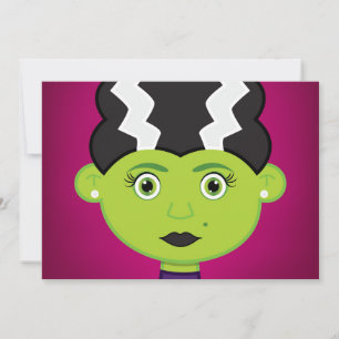 Groen meisje monster