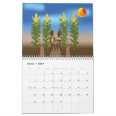 Groen met de agenda van Zingwijnmoer Kalender (Mar 2027)
