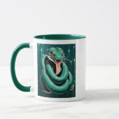 Groen met de Rode Yeux. Mok (Links)