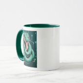 Groen met de Rode Yeux. Mok (Voorkant links)