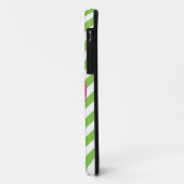 Groen met Envy Monogram Case-Mate iPhone Case (Achterkant/links)
