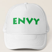 Groen met Envy Trucker Hat Trucker Pet (Voorkant)