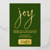 Groen met feestvieren met feestelijke feestdagen e (Voorkant)