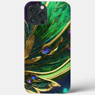Groen met goud Case-Mate iPhone case