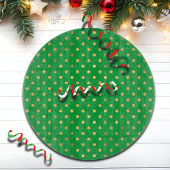 Groen met Gouden Glitter Stippen Snijplank