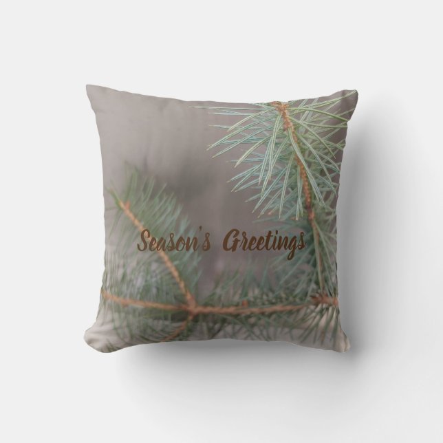 Groen met grijs kussen (Voorkant)