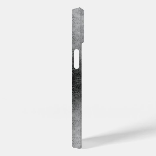 Groen met juwelen versierde vlinderdamast Case-Mate iPhone case (Achterkant / Rechts)