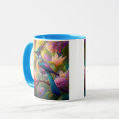 Groen met kop Jay Fantasy Bird (Voorkant links)