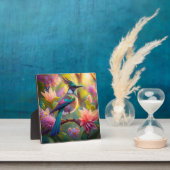 Groen met kop Jay Fantasy Bird Fotoplaat (Insitu)