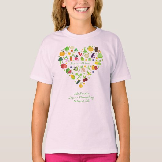 Groen met liefde, Sequoia Garden T-shirt (Voorkant)