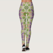 Groen met Paarse Leggings (Achterkant)