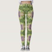 Groen met Paarse Leggings (Voorkant)