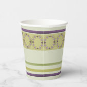 Groen met Paarse Papieren Bekers (Rechts)