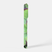 Groen met Paarse Tips Succulent Close-Up Foto iPhone Hoesje (Rechterkant)