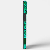 Groen met patroon Case-Mate iPhone case (Achterkant / Rechts)