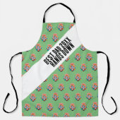 Groen met pictogram schort (Voorkant)