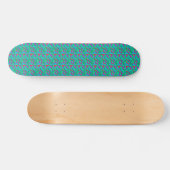 groen met rood skateboard (Horizontaal)