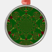  Groen Metalen Ornament (Voorkant)