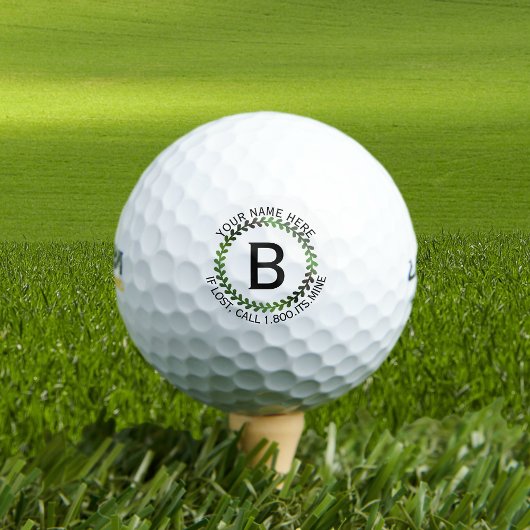 Groen metallisch ontwerp van de grote Logo ・ Aange Golfballen