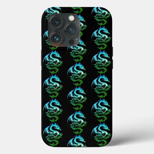 Groen metallisch tragopatroon Case-Mate iPhone case (Achterkant)