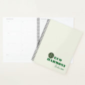 Groen milieuvriendelijk planner (Display)