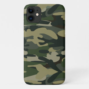 Groen militair Camouflage Patroon Case-Mate iPhone Case