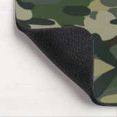 Groen militair Camouflage Patroon Muismat (Hoek)