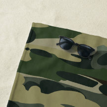 Groen militair Camouflage Patroon