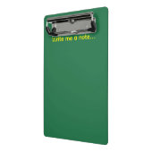 Groen Mini Klembord (Angled2)
