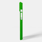 Groen Minimaal Bladontwerp Case-Mate iPhone Case (Achterkant / Links)