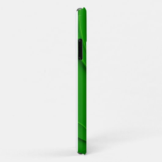 Groen Minimaal Bladontwerp Case-Mate iPhone Case (Achterkant/rechts)