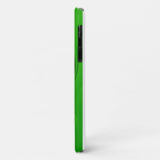 Groen Minimaal Bladontwerp Case-Mate iPhone Case (Achterkant/links)