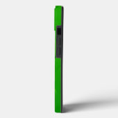 Groen Minimaal Bladontwerp Case-Mate iPhone Case (Achterkant / Links)