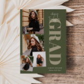 Groen Minimalistisch Modern Verticaal 5 Pic Afstud Kaart