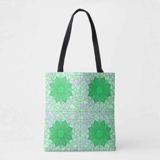 Groen minnaar cadeau tote bag (Voorkant)