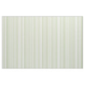 Groen & Mint Cream gevoerd/Gestreept patroon Stof (Yard (91,4 cm))
