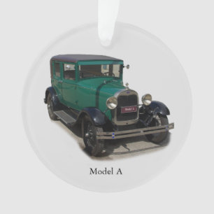 Groen model A acrylversiering Ornament